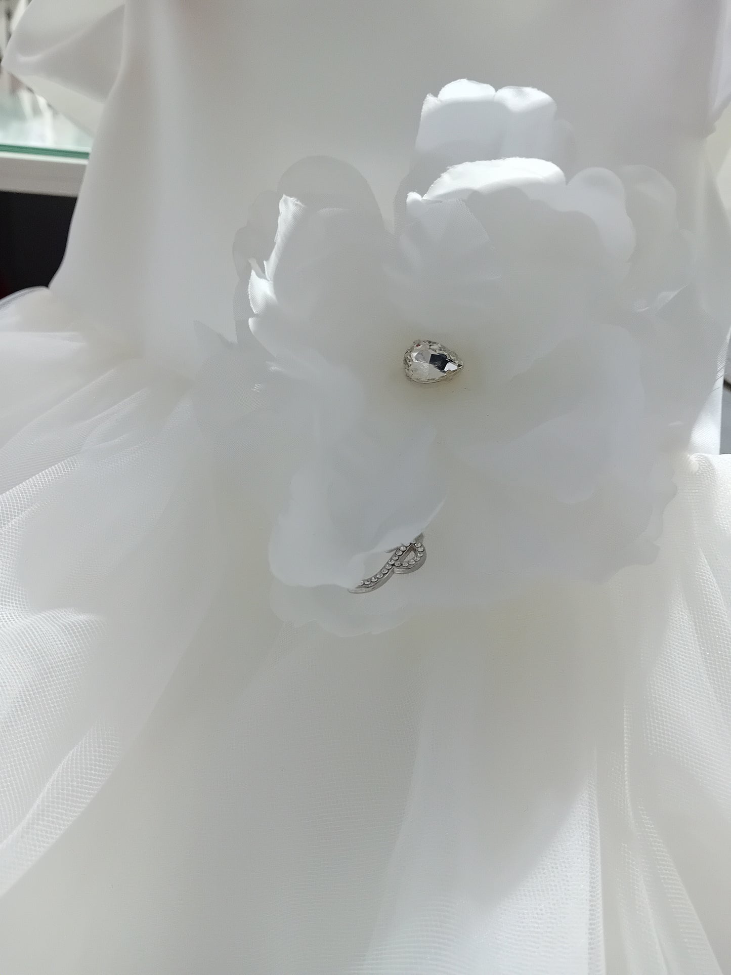 Abito Battesimo Petit con fiore