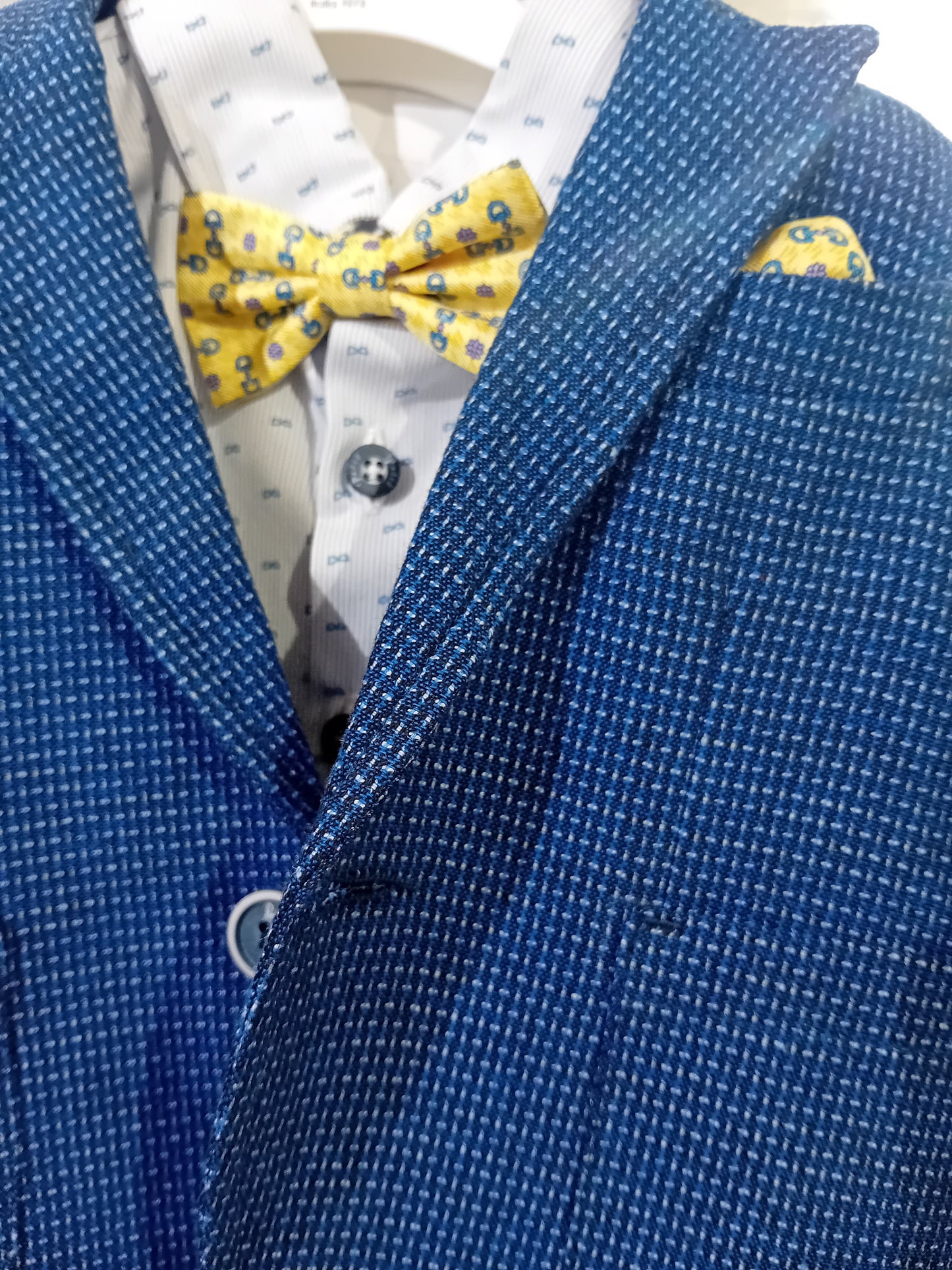 Vestito Battesimo Petit papillon giallo