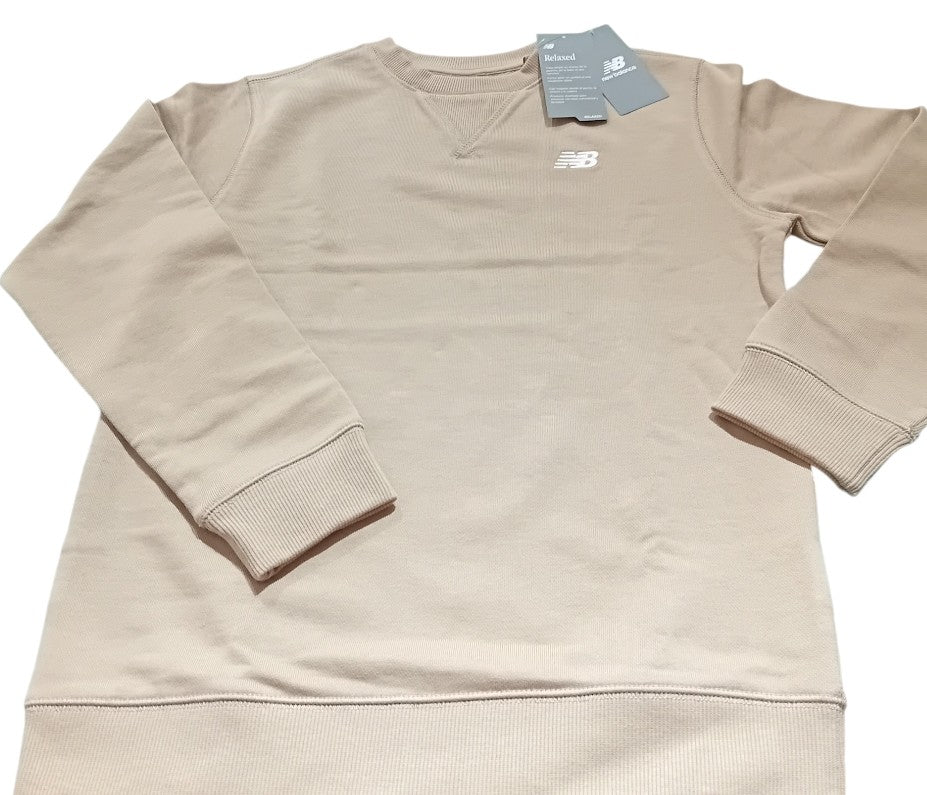 Felpa logo bianco New Balance - Child di Aurora Zonno