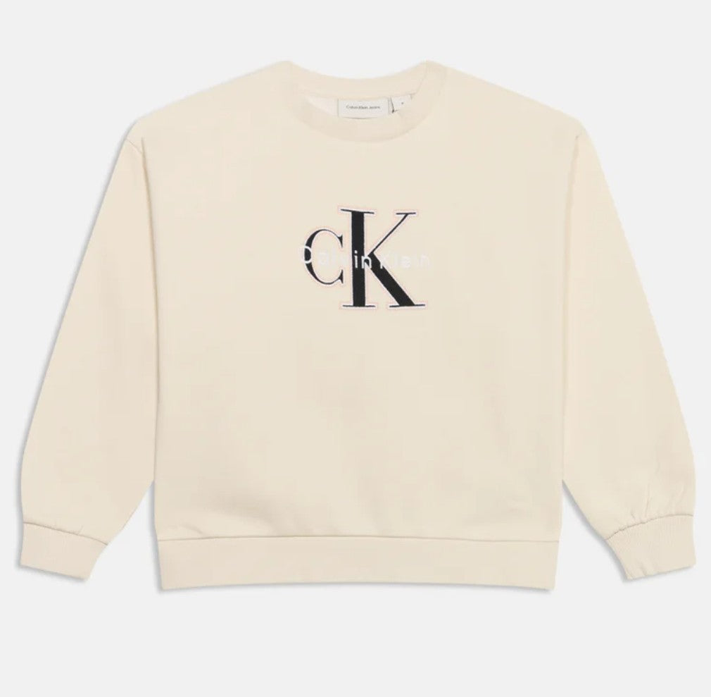Felpa ragazza Calvin Klein