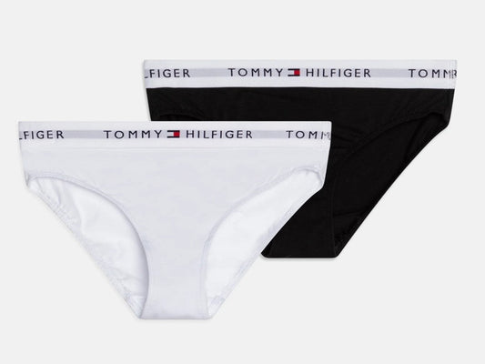 2 pack slip con elastico in vita Girls Tommy Hilfiger Hilfiger - Child di Aurora Zonno