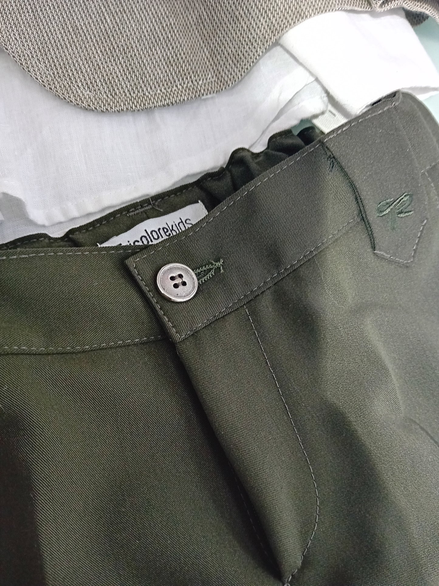 Vestito Tricolorekids ragazzo verdone