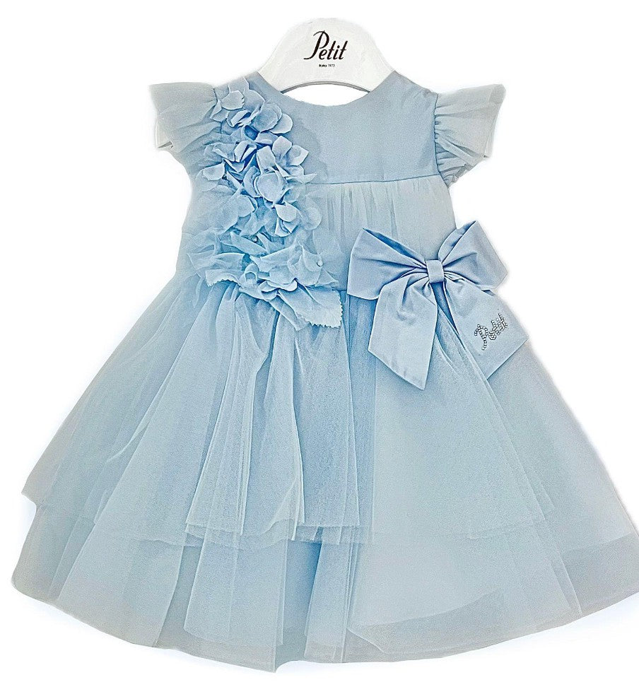 Abito Battesimo Petit celeste