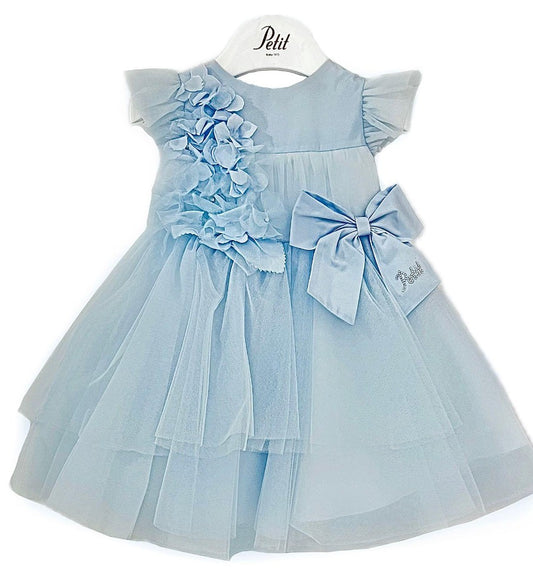 Abito Battesimo Petit celeste