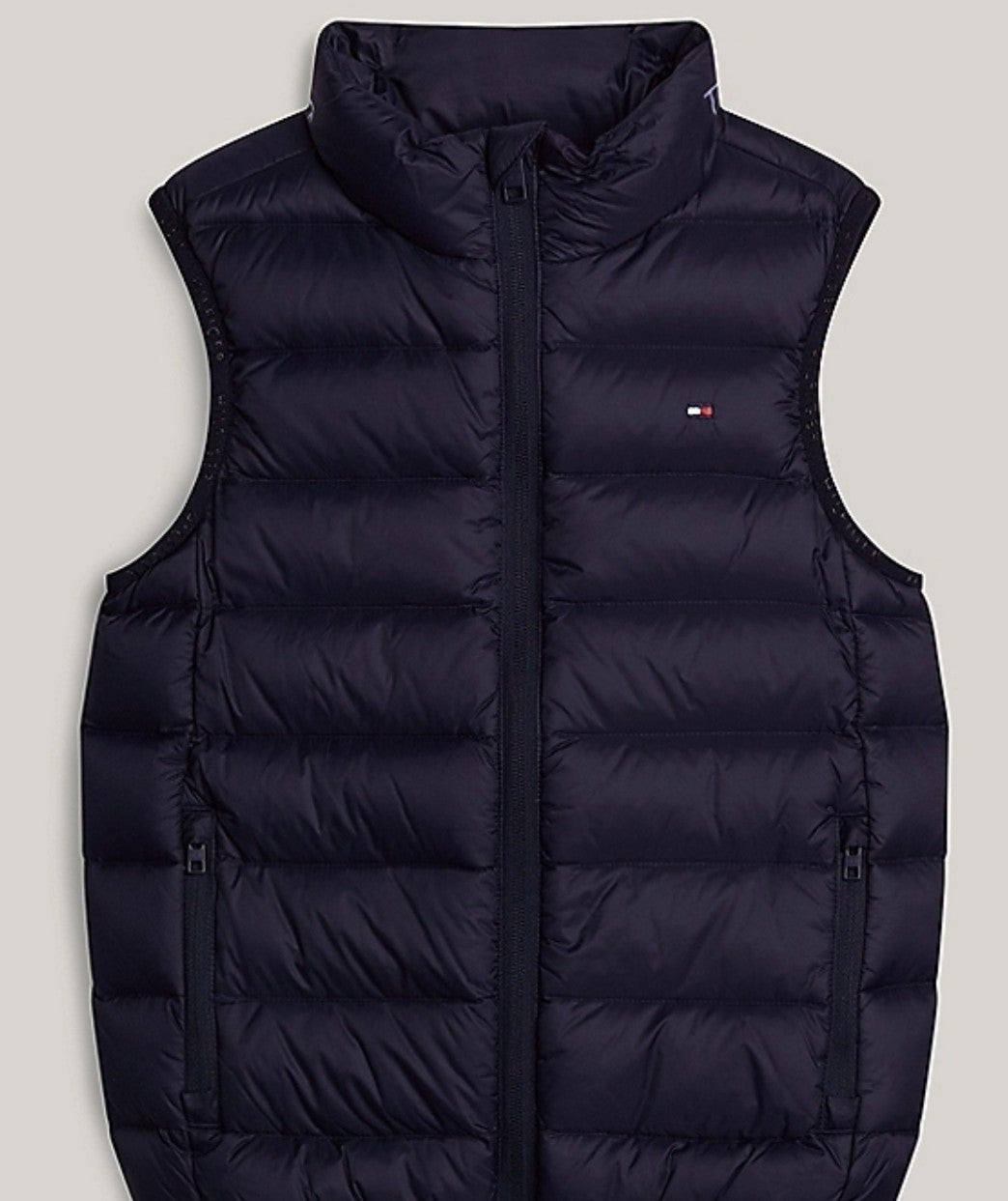 Piumino smanicato aderente Tommy Hilfiger