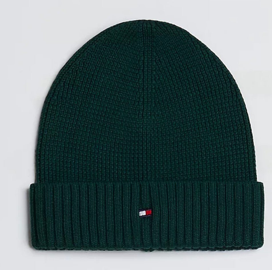 Berretto Essential con cashmere e bandierina Tommy Hilfiger - Child di Aurora Zonno