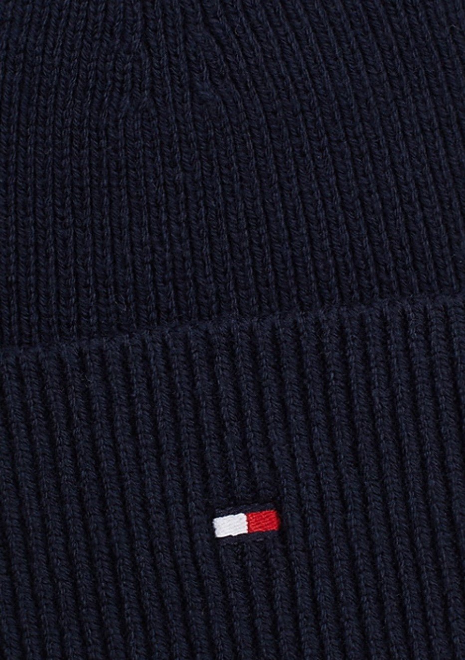 Berretto Essential con cashmere e bandierina Tommy Hilfiger - Child di Aurora Zonno