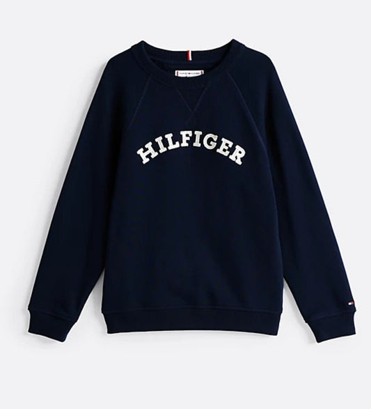 Felpa blu Tommy Hilfiger - Child di Aurora Zonno