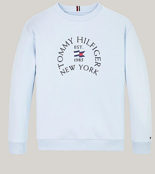Felpa con logo Tommy Hilfiger - Child di Aurora Zonno