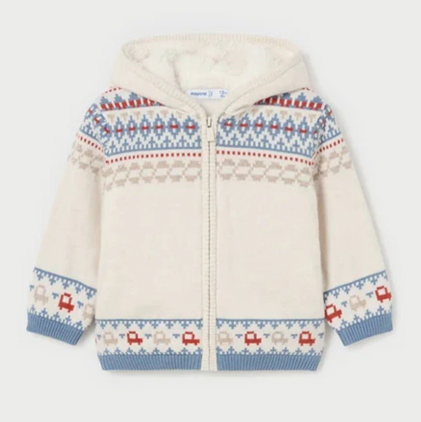Giacca in maglia foderata neonato Mayoral - Child di Aurora Zonno