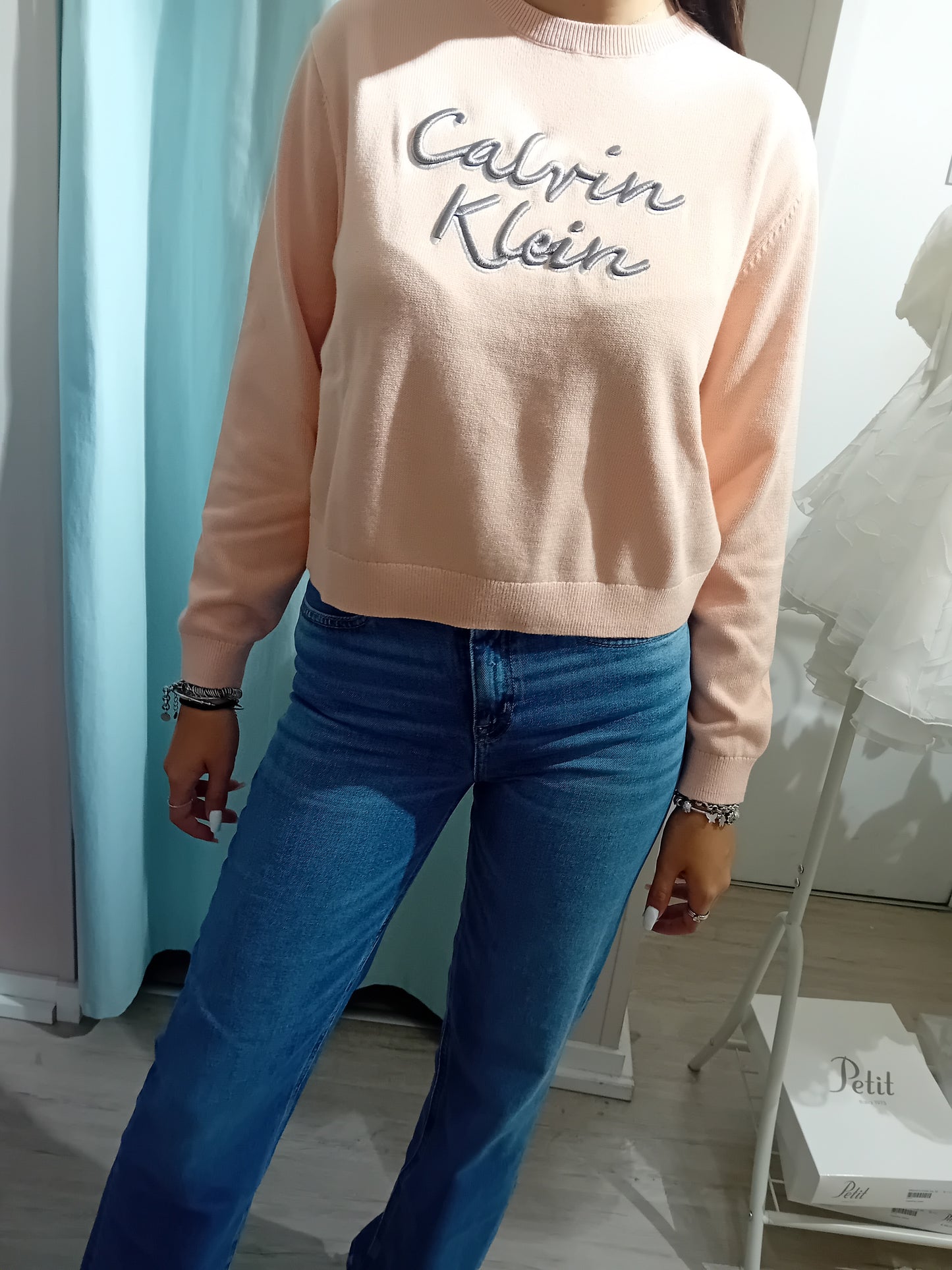 Maglioncino rosa Calvin Klein
