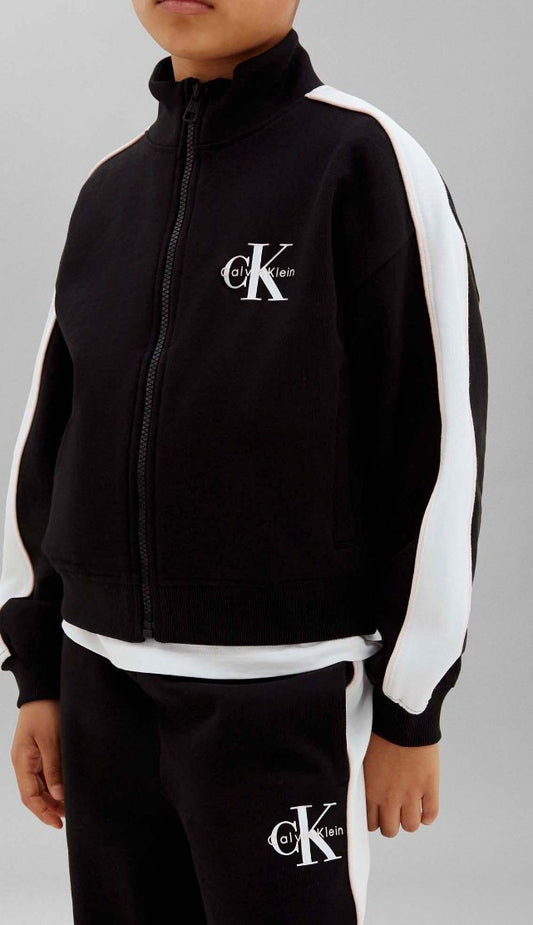 Tuta nera ragazza Calvin Klein