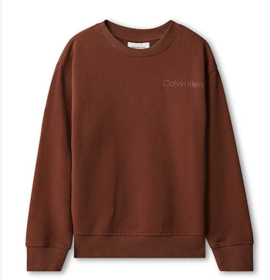Felpa marrone Calvin Klein
