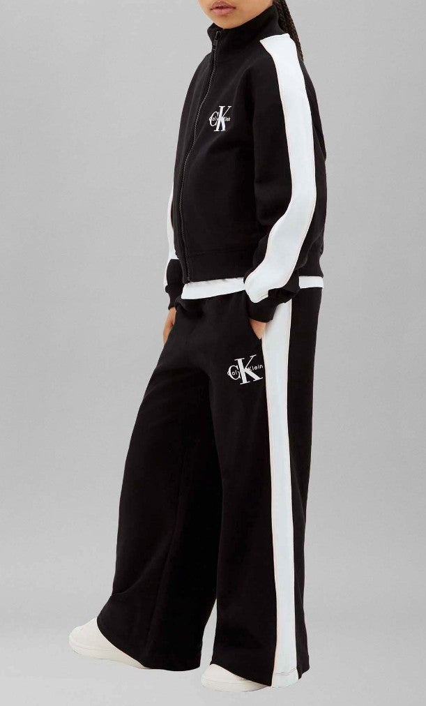 Tuta nera ragazza Calvin Klein