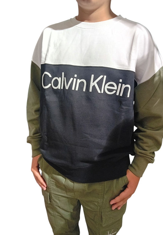 Felpa garzata Calvin Klein