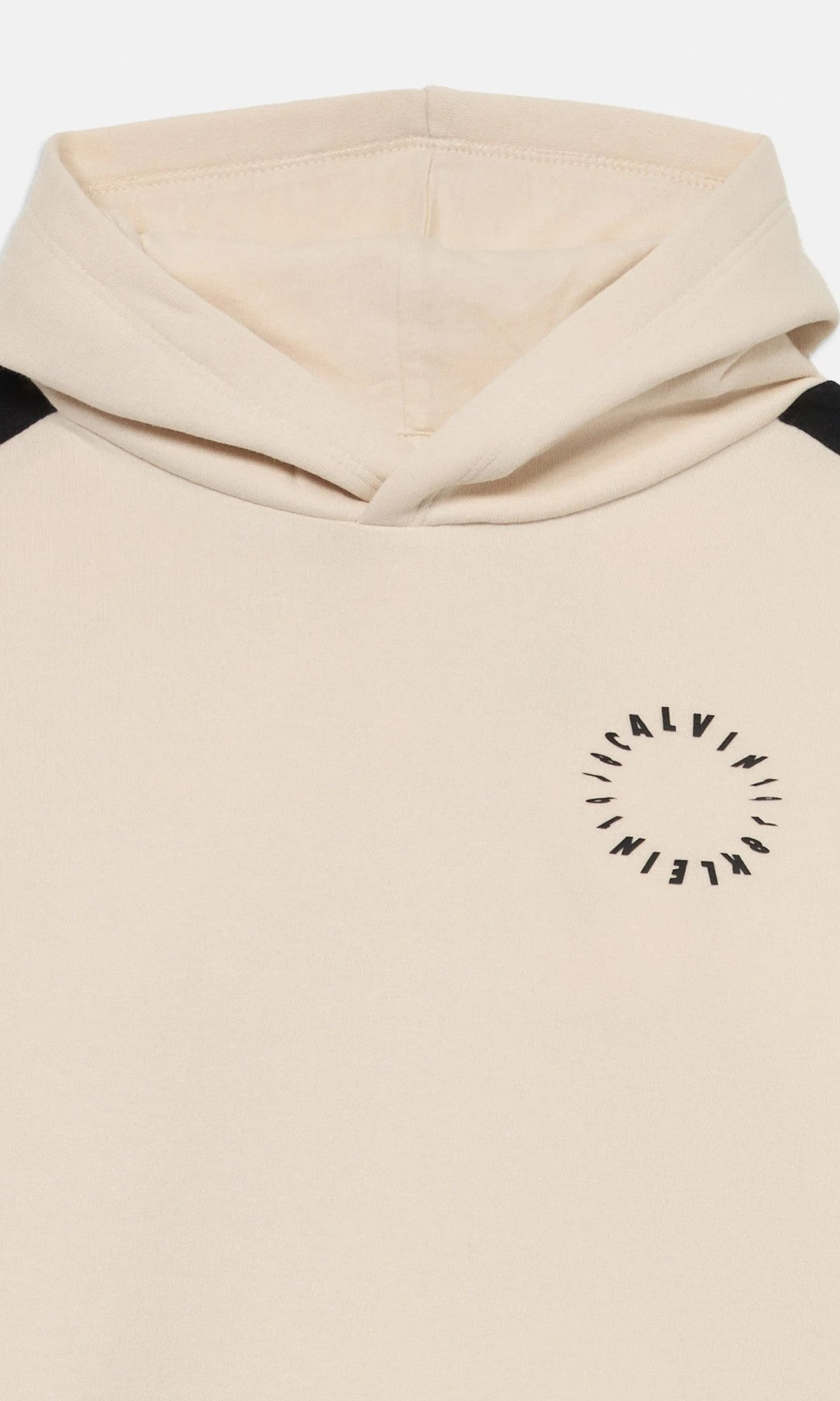 Felpa garzata con cappuccio Calvin Klein